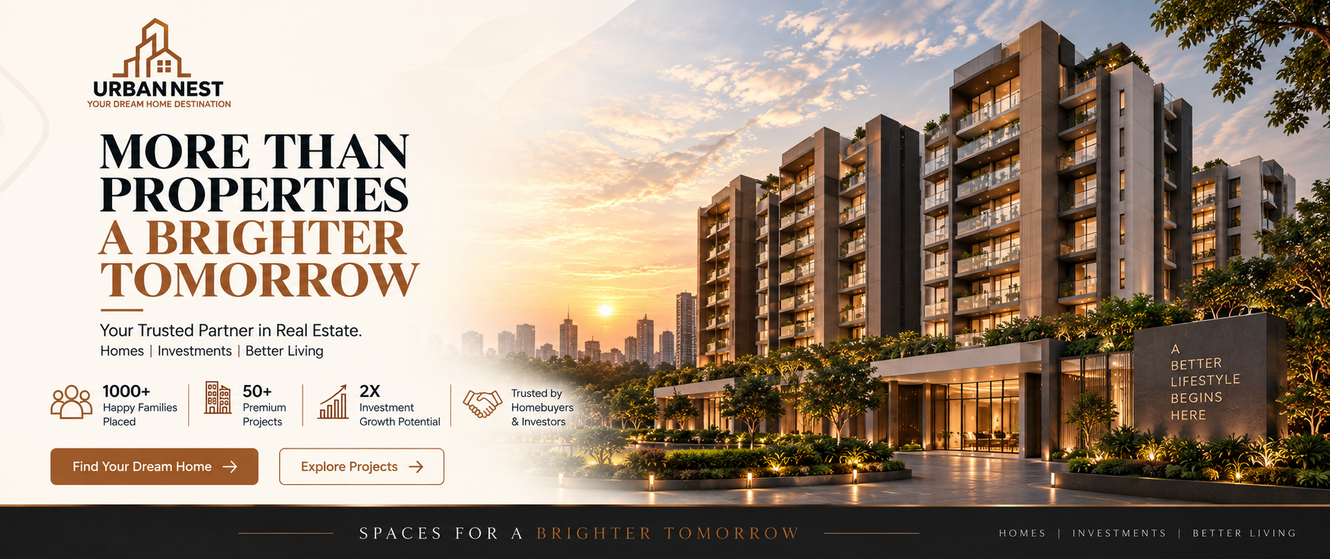 Urban Nest Properties – More Than Properties, A Brighter Tomorrow